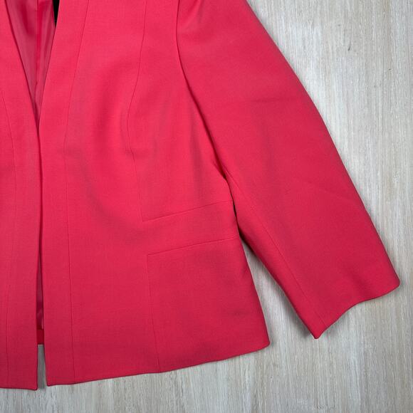 NWT Black Label by Evan Picone Coral Elegant Chic Work Business Casual Blazer 18 - Picture 4 of 15
